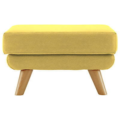 G Plan Vintage The Fifty Five Footstool Tonic Mustard